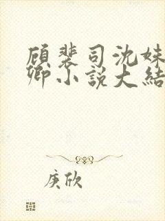 顾裴司沈姝苏念卿小说大结局