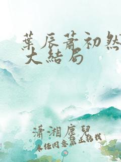 叶辰萧初然最新 大结局