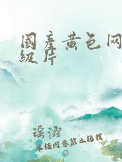 国产黄色网络一级片