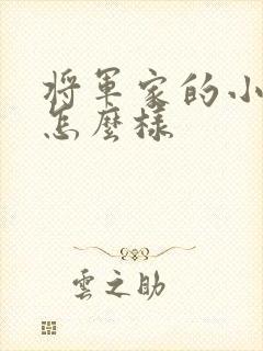 将军家的小娘子怎么样