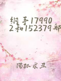 纲手179902和152379哪个好