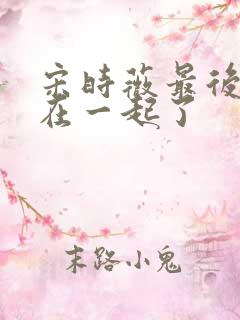 宋时薇最后和谁在一起了