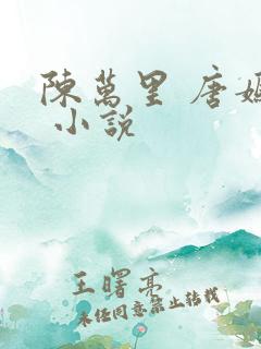 陈万里 唐嫣然 小说