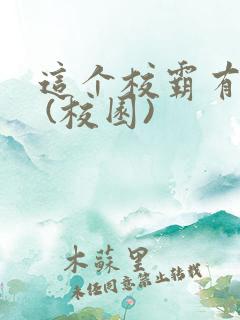 这个校霸有点甜 (校园)