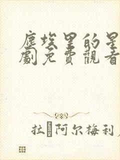 尘埃里的星星短剧免费观看