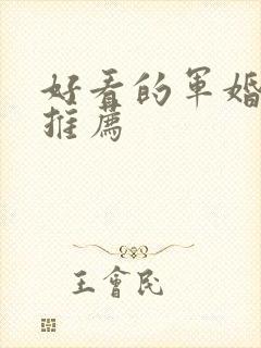 好看的军婚小说推荐