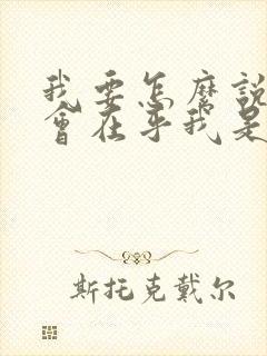 我要怎么说你才会在乎我是什么歌