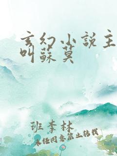 玄幻小说主人公叫苏莫