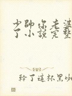 少帅你老婆又跑了小说完整免费