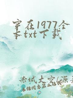 穿在1977全本txt下载
