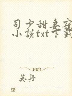 司少甜妻宠定了小说txt下载
