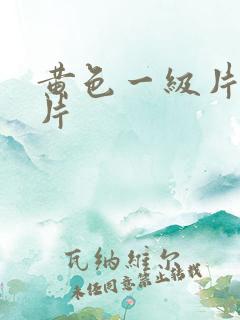 黄色一级片一级片