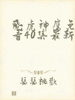 飞虎神鹰免费观看40集最新版