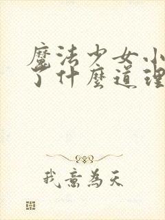 魔法少女小圆讲了什么道理