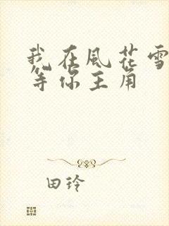 我在风花雪月里等你主角