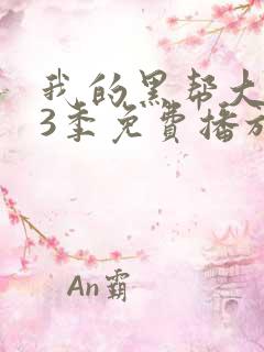 我的黑帮大佬第3季免费播放在线观看