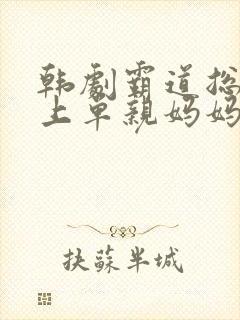 韩剧霸道总裁爱上单亲妈妈