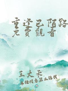 重逢已陌路短剧免费观看