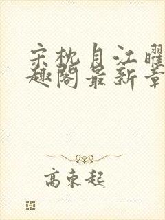 宋枕月江曜君笔趣阁最新章节更新列表