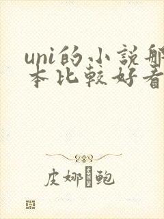 uni的小说那本比较好看