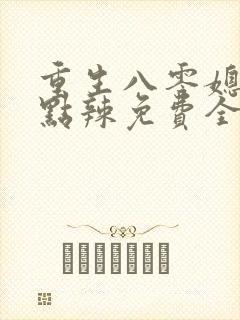 重生八零媳妇有点辣免费全文阅读