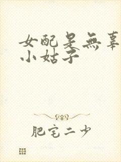 女配是无辜的 小姑子