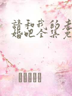 请和我的老公结婚吧全集免费