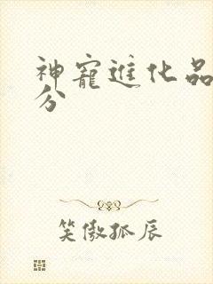 神宠进化品质划分