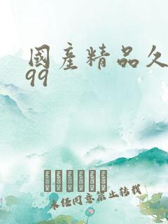 国产精品久久久99