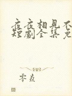 夜夜相见不识君短剧全集免费下载