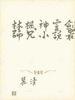 林枫神霄剑宗大师兄小说最新章节