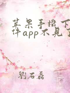 苹果手机下载软件app不见了