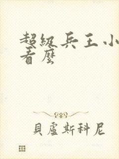 超级兵王小说好看么