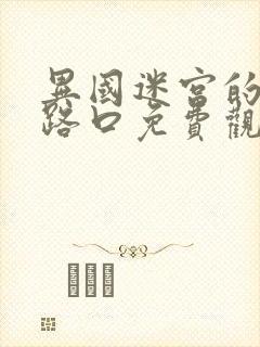 异国迷宫的十字路口免费观看