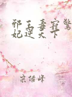 邪王毒宠惊世狂妃逆天下