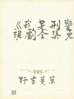 《我是刑警》电视剧全集免费观看