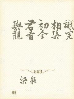 与君初相识免费观看全集完整版