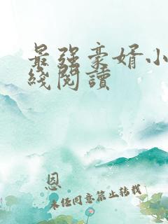 最强豪婿小说在线阅读