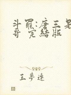 斗罗:唐三是我哥 完结版