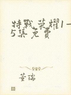 特战荣耀1—45集免费