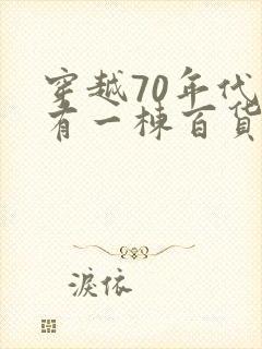 穿越70年代我有一栋百货大楼小说