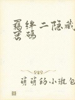 羁绊二隐藏人物密码