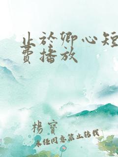 止于卿心短剧免费播放