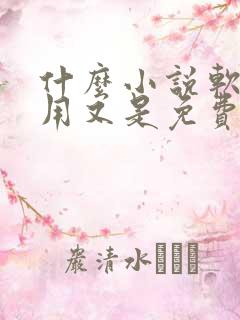 什么小说软件好用又是免费的