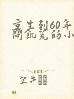 重生到60年代闹饥荒的小说男主