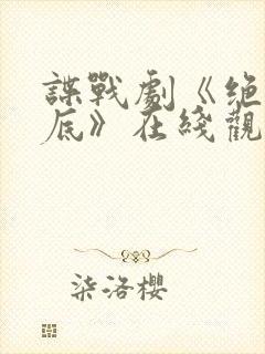 谍战剧《绝密卧底》在线观看