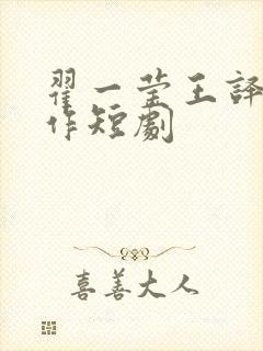 翟一莹王译磊合作短剧