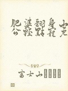 肥婆翻身山里相公轻点宠免费阅读