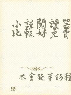 小说阅读器哪个比较好免费无广告