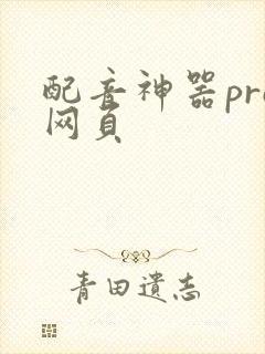 配音神器pro网页